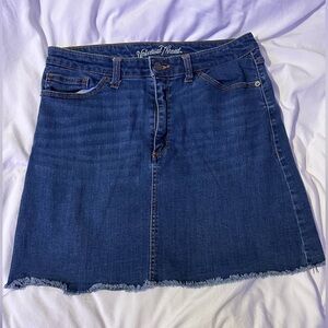 Jean skirt